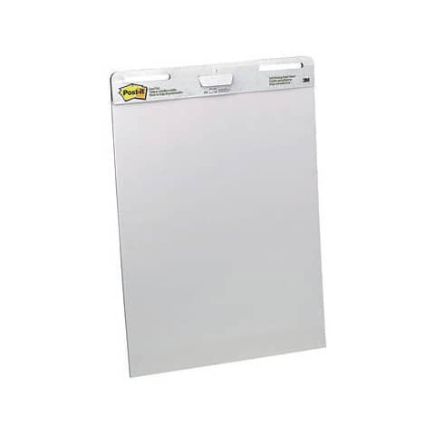 Blocchi lavagna Post-it® Meeting Chart bianco 63,5x77,5 cm 30 fogli Promo Pack 2+1 GRATIS - 7000081684